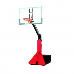 Bison Glass Max Portable Basketball Goal